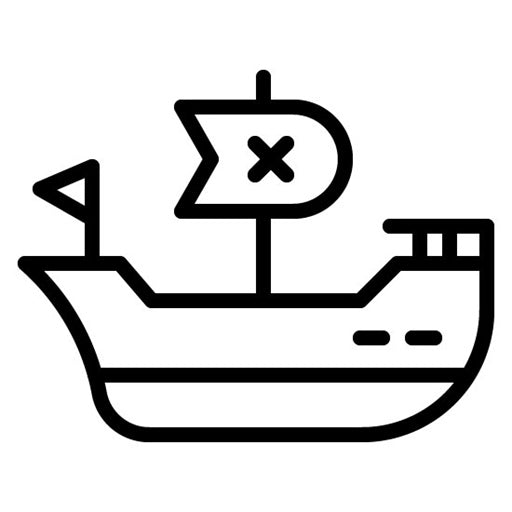 Pirate Ship Icon