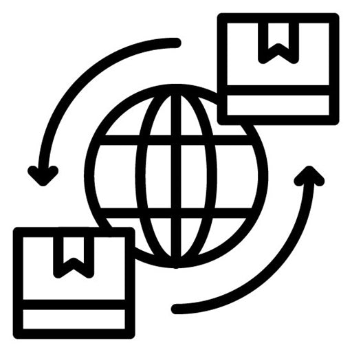 Worldwide Shipping Icon | Warehouse
