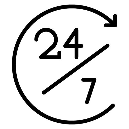 24 Hours Open Icon