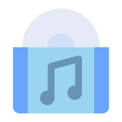 Music Album Flat Icon