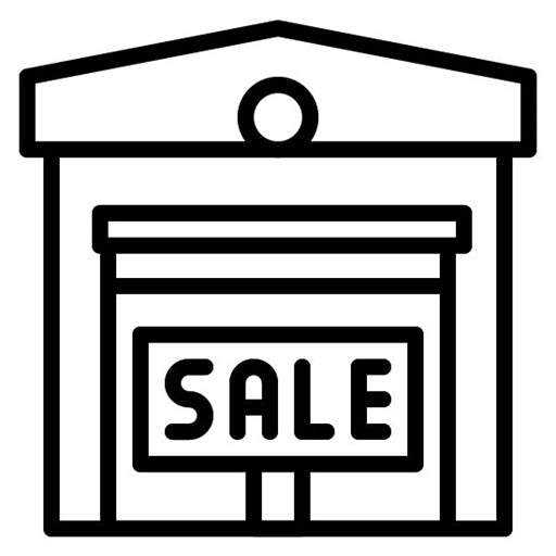 Warehouse For Sale Icon