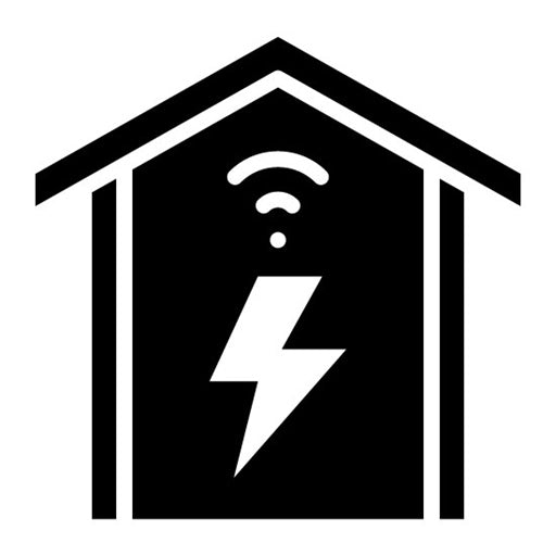 Power Housing Glyph Icon