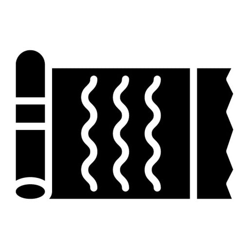 Decorative Textile Glyph Icon
