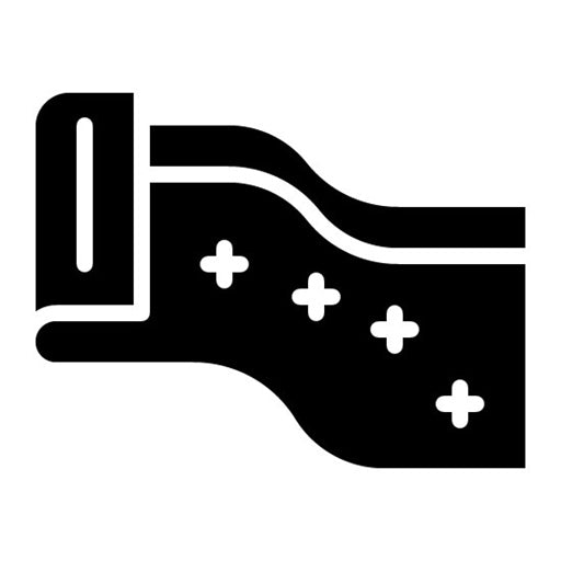 Silk Glyph Icon | Fabric Features