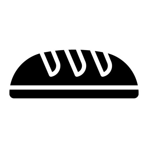 Bread Glyph Icon | Supermarket