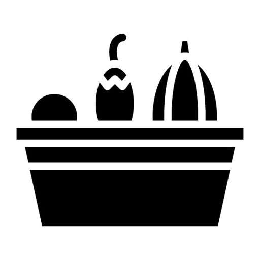 Vegetable Glyph Icon | Supermarket