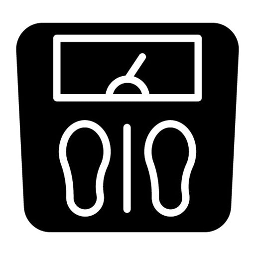 Weighting Machine Glyph Icon | Supermarket