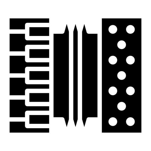 Accordion Glyph Icon | Instrument