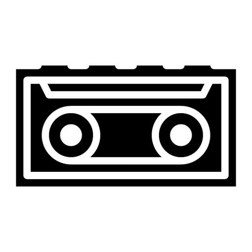 Cassette Glyph Icon | Instrument