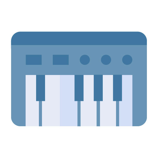 Piano Flat Icon