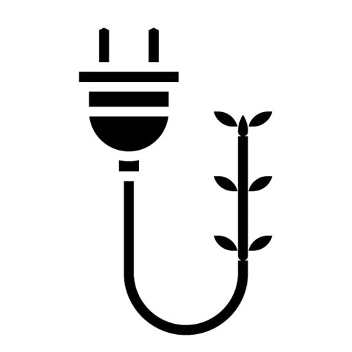 Biomass Glyph Icon