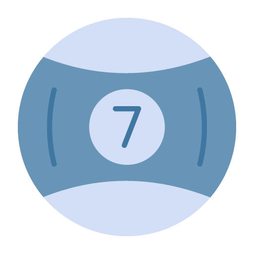 Pool Ball Flat Icon