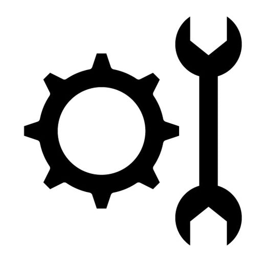 Maintenance Glyph Icon | Manufacturing