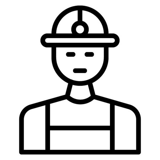 Male Engineer Icon | Manufacturing