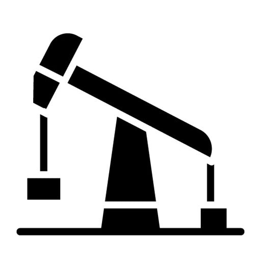 Oil Industry Glyph Icon