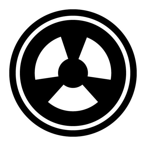 Radiation Glyph Icon | Manufacturing