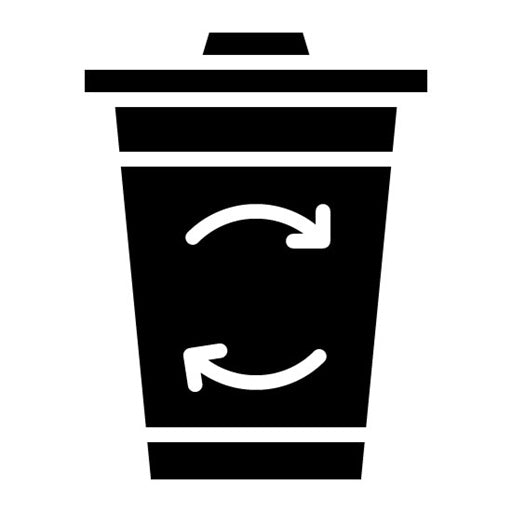 Recycling Glyph Icon | Manufacturing