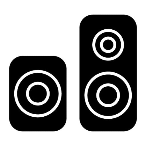 Speaker Glyph Icon | Entertainment