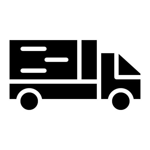 Truck Glyph Icon | Manufacturing