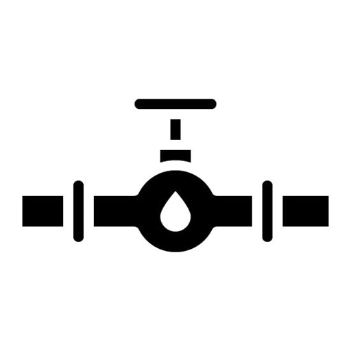 Valve Glyph Icon | Manufacturing
