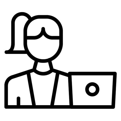 Worker Female Icon