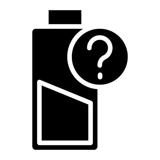 Battery Unknown Glyph Icon
