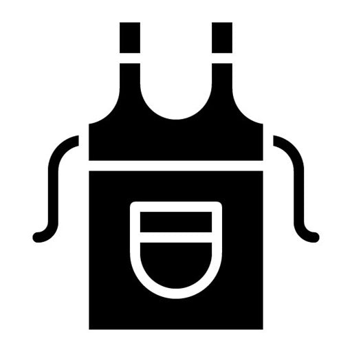 Apron Glyph Icon | Shoemaker