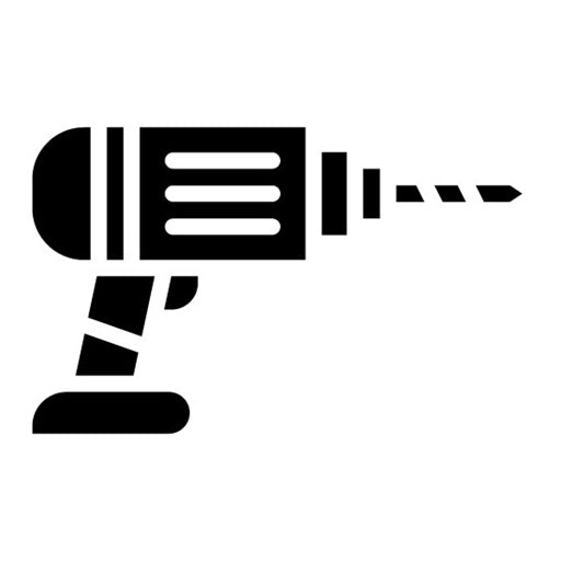 Drill Glyph Icon | Shoemaker