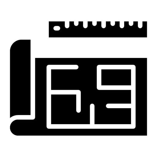 Architecture Glyph Icon