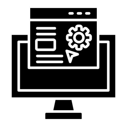 Website Settings Glyph Icon
