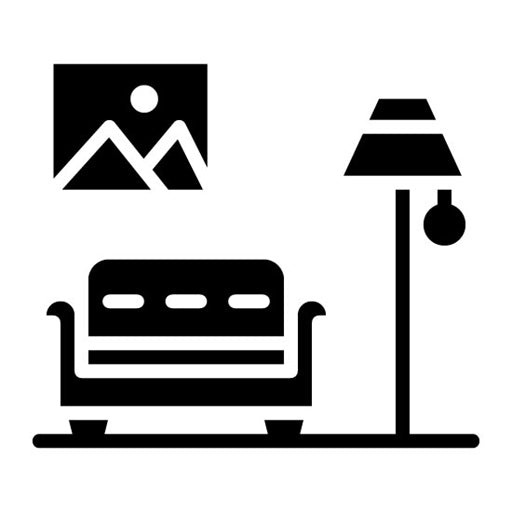 Furniture Design Glyph Icon