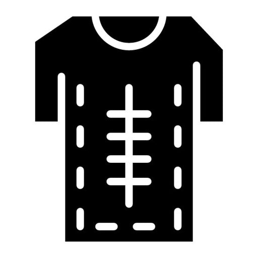 Tailor Shirt-pattern Glyph Icon