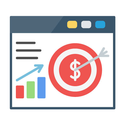 SEO Target Flat Icon