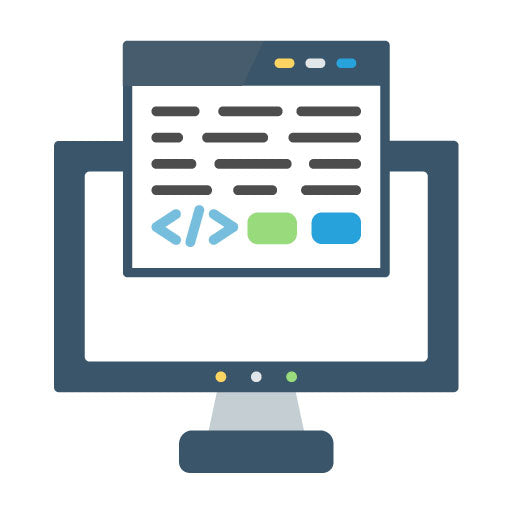 Programming Flat Icon