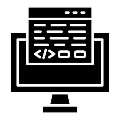 Programming Glyph Icon | SEO and SEM