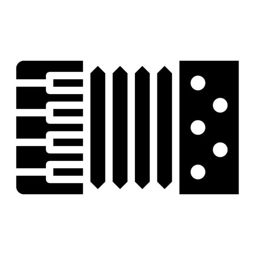 Accordion Glyph Icon | Oktoberfest