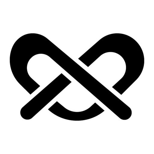 Pretzel Glyph Icon | Oktoberfest