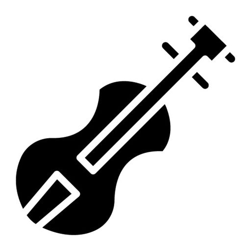 Violin Glyph Icon | Oktoberfest