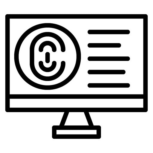 Biometric Computer Icon