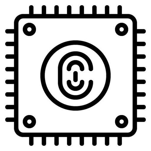 Biometric Cpu Icon