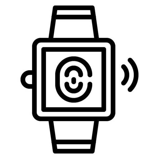 Biometric Smart Watch Icon