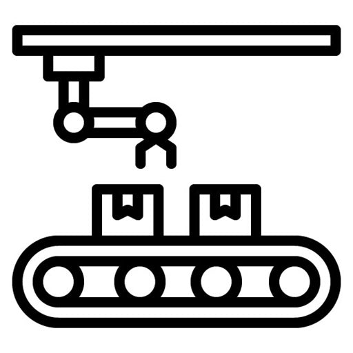 Conveyor Robot Icon | Biometrics