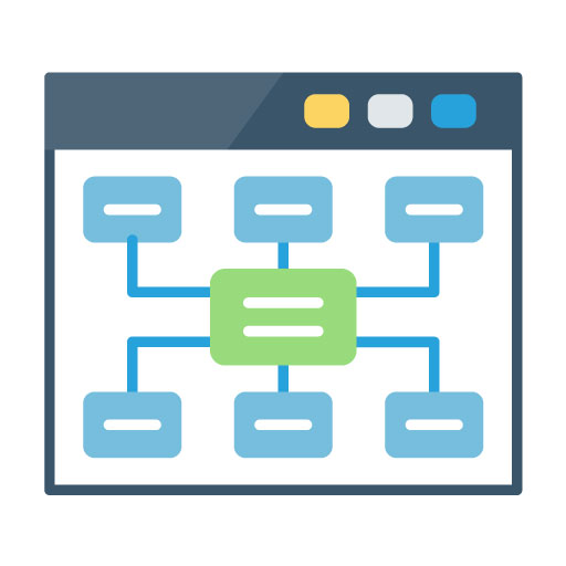 Sitemap Flat Icon