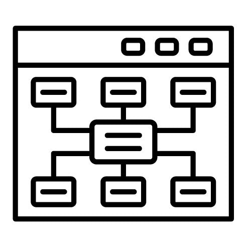 Sitemap Icon | SEO and SEM