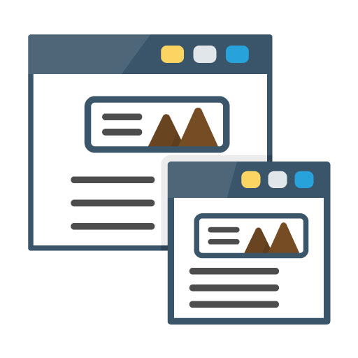 Responsive Flat Icon