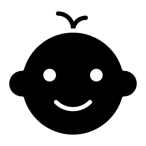 Baby Boy Glyph Icon | Baby Shower