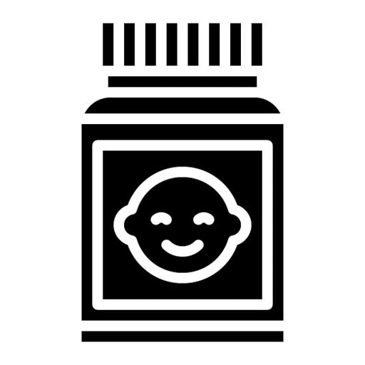 Baby Food Glyph Icon