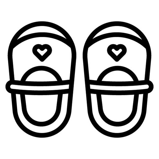 Baby Shoes Icon | Baby Shower