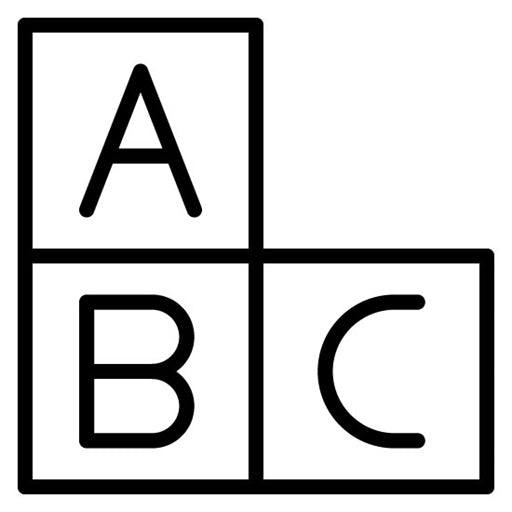 Blocks Icon | Baby Shower