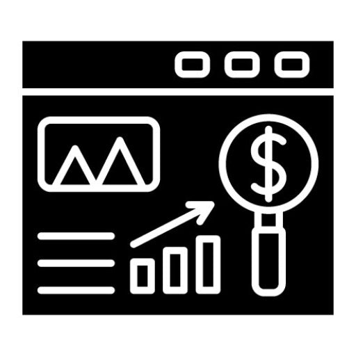 Website SEO Glyph Icon | SEO and SEM